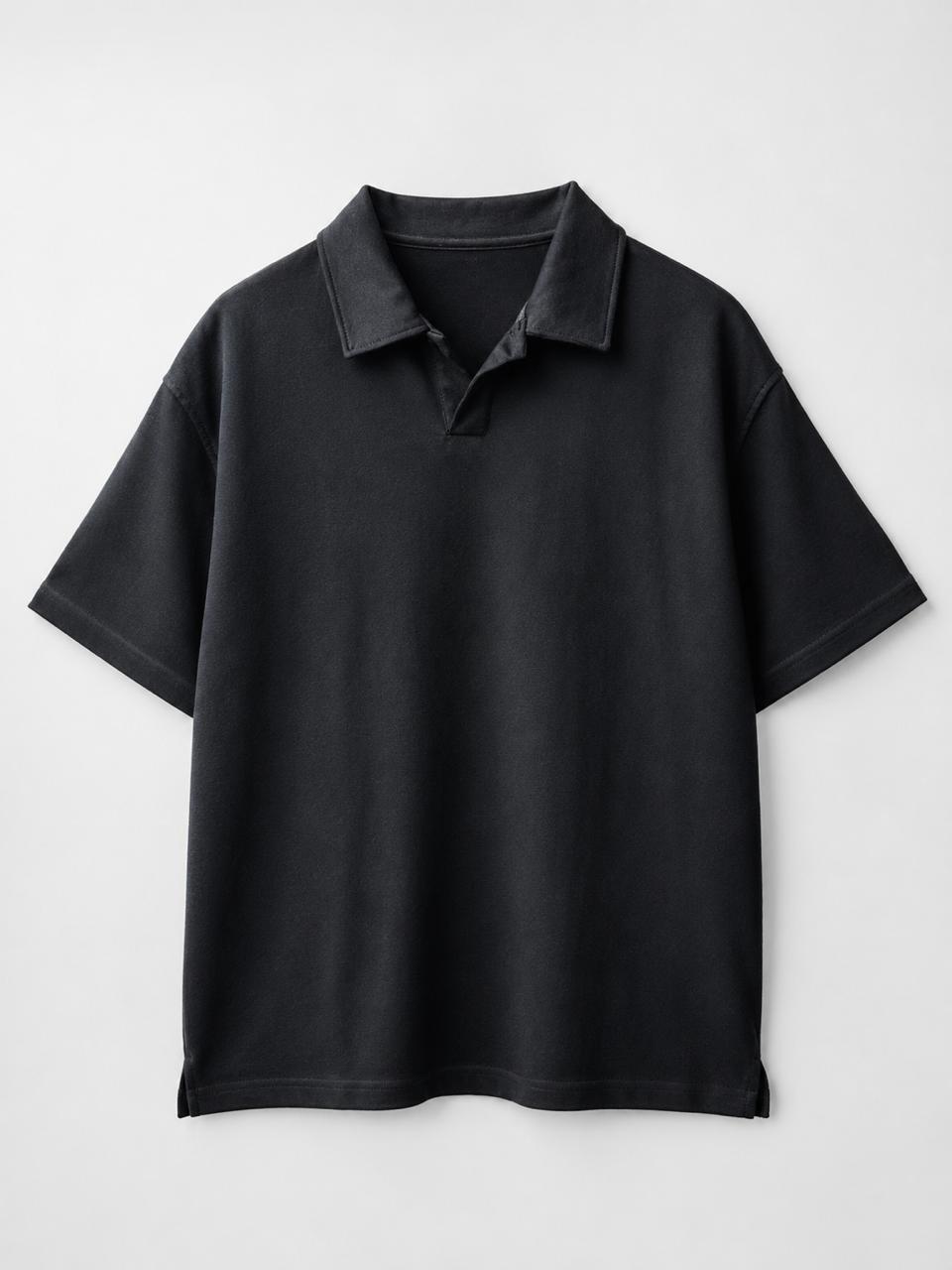 The Premium Black Polo