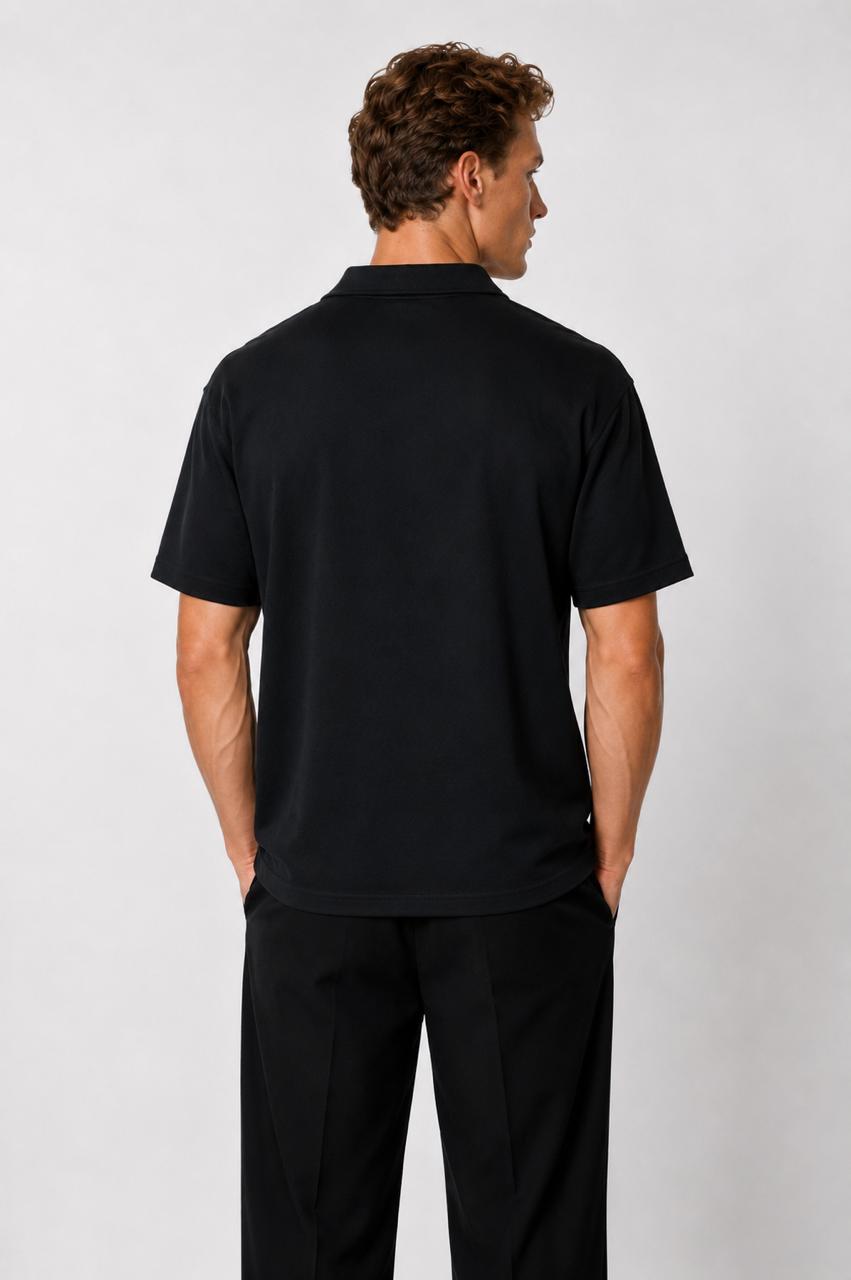 The Premium Black Polo