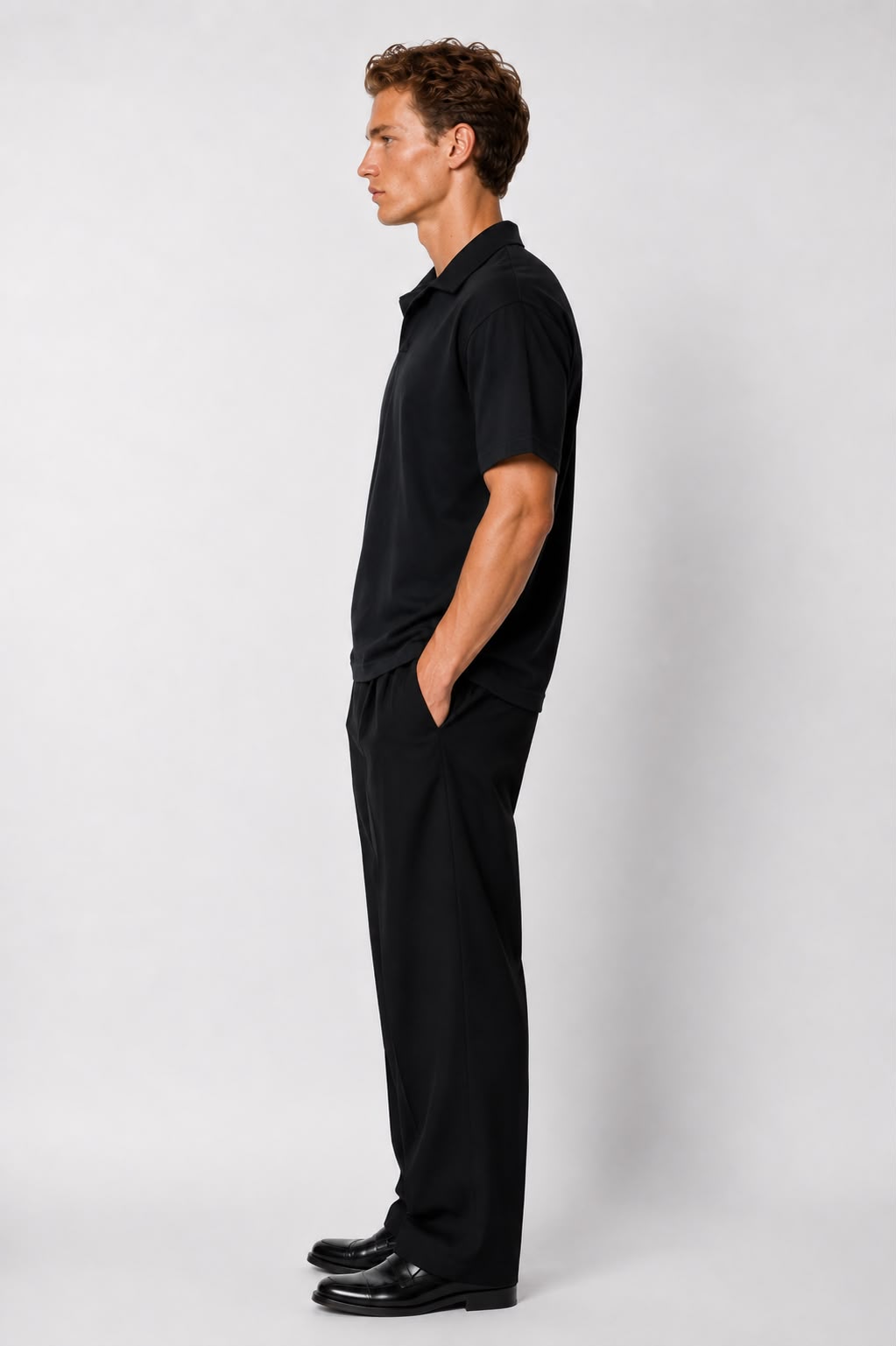 The Premium Black Polo